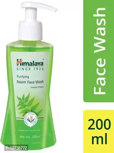 Himalaya Purifying Neem Face Wash, (200ml)-thumb0