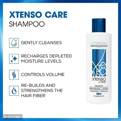 L'Oreacute;al Professionnel Xtenso Care Shampoo For Straightened Hair, 250 ML |Shampoo for Starightened Hair|Shampoo with Pro Keratin  Incell Technology-thumb4