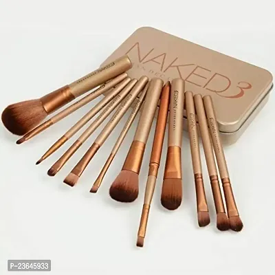 Naked-plus Makeup Brush set 12 Pieces with Storage Box-thumb0