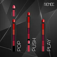 RENEE Fab 5 5-in-1 Lipstick 7.5gm| Five Shades In One| Long Lasting, Matte Finish| Non Drying Formula with Intense Color Payoff| Compact  Easy to Use ( Pack Of  3 )-thumb2