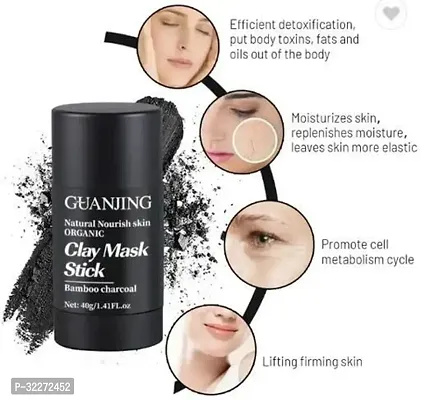 Black Clay Mask Stick of Bamboo Charcoal-thumb2