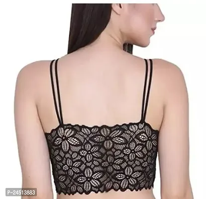 Fancy Net Bralette Padded Bras For Women Pack Of 3-thumb2