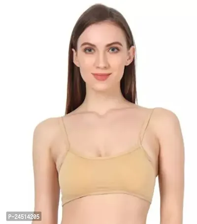 Fancy Cotton Blend Tube Bra Padded Bras For Women Single Pack-thumb0