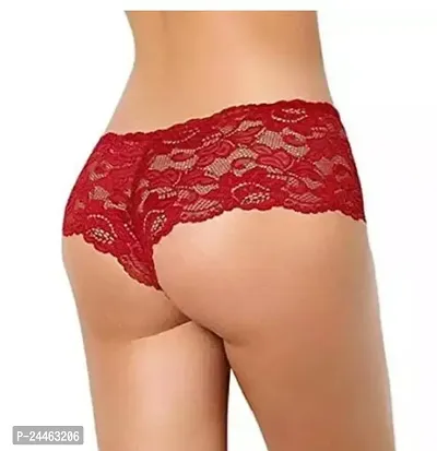 Comfortable Lace Basic Brief For Women Single Pack-thumb2