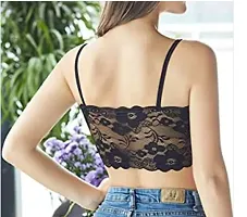 Fancy Net Bralette Padded Bras For Women Pack Of 3-thumb1