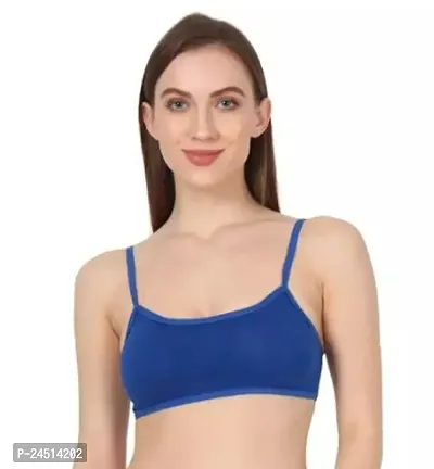 Fancy Cotton Blend Tube Bra Padded Bras For Women Single Pack