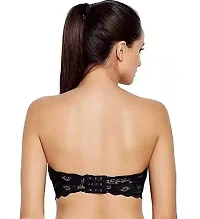 Fancy Net Tube Bra Padded Bras For Women Pack Of 3-thumb1