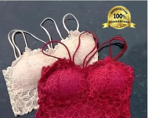 Stylish Lace Lace Bras For Women