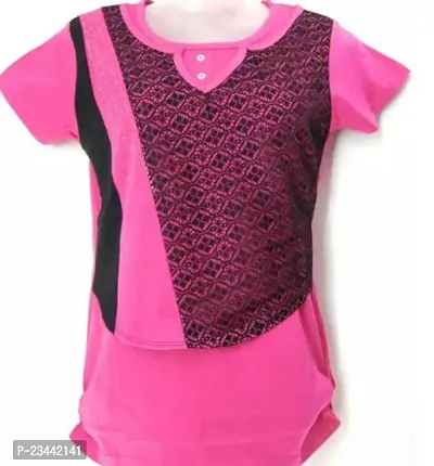 Elegant Cotton Blend  Top For Women