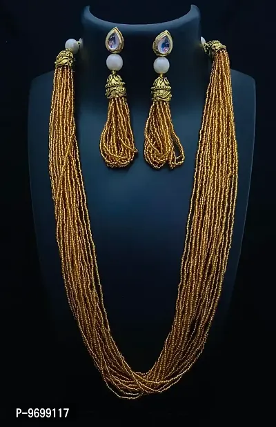 Stylish Brass Jewellery Set For Women