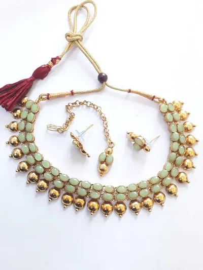 Opal Party Wear Jewellery Sets