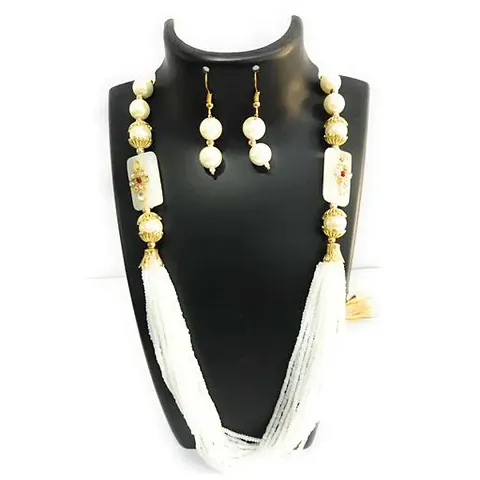 Multilayered Beaded Necklace Sets