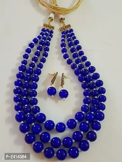 Blue Pearl Jewllery Sets