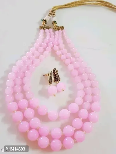 Pink Pearl Jewllery Sets