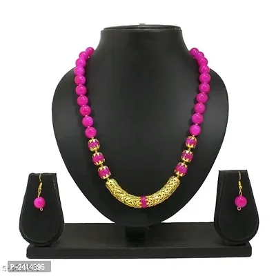 Pink Pearl Jewllery Sets-thumb0