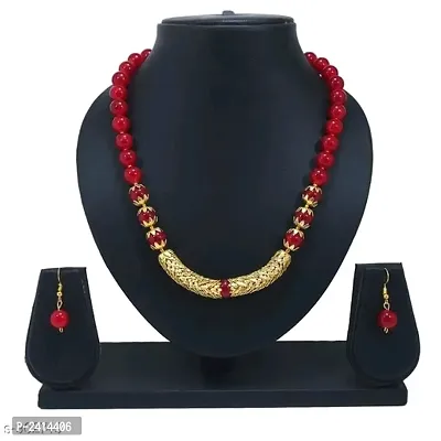 Red Pearl Jewllery Sets