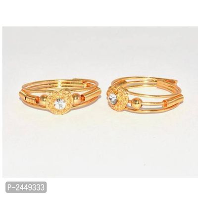 Golden Gold Plated Toe Ring