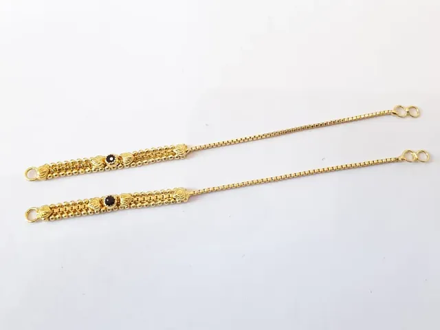 Traditional Gold Plated Ear Chains
