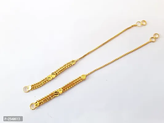 Treditional Gold Plated Ear Chain For Womens-thumb0