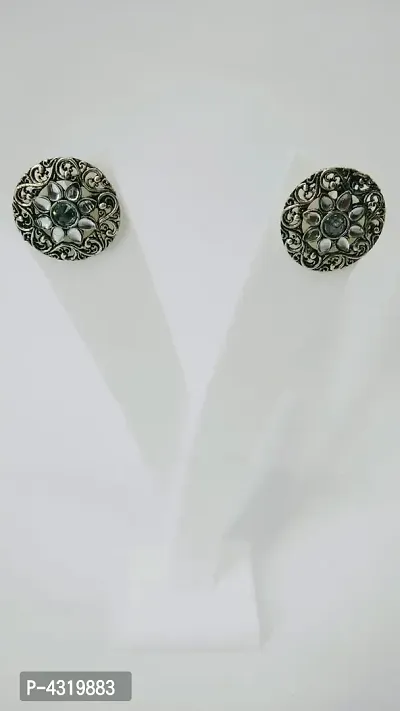 Trendy Designer Alloy Stud Earrings-thumb3