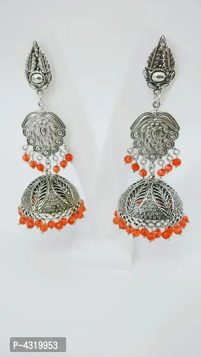 Trendy Designer Alloy Jhumka Earrings-thumb2