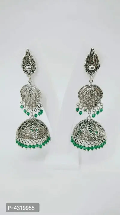 Trendy Designer Alloy Jhumka Earrings-thumb4