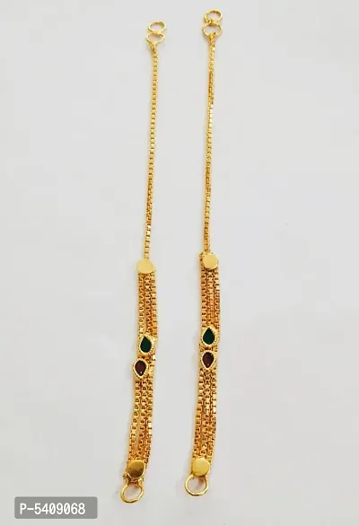 Earrings Chains For Women  Girls (pack of 1)-thumb2