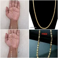 Alluring Gold Plated Alloy Antique Chains For Women And Girls- Pack Of 4-thumb2