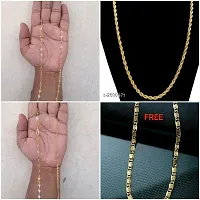Alluring Gold Plated Alloy Antique Chains For Women And Girls- Pack Of 4-thumb3