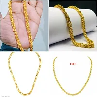 Alluring Gold Plated Alloy Antique Chains For Women And Girls- Pack Of 4-thumb2