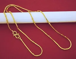 Gold-Plated Chain For Women  Girls (Pack Of 1)-thumb2