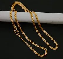 Gold-Plated Chain For Women  Girls (Pack Of 1)-thumb1