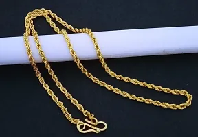 Gold-Plated Chain For Women  Girls (Pack Of 1)-thumb2
