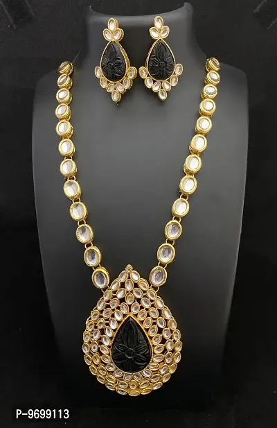 Stylish Brass Jewellery Set For Women