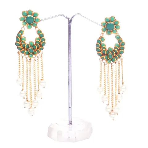 Trendy And Fashionable Party Wear Earrings