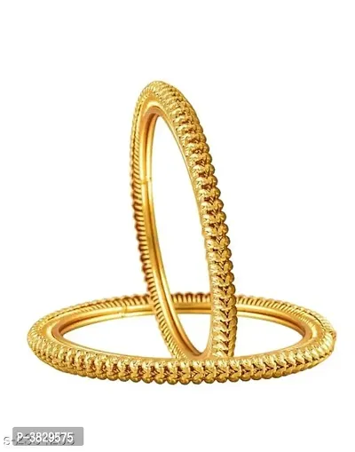 Trending And Beautiful Gold Plated Bangle Set