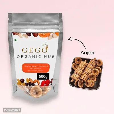 Gego Organic Hub Dry Fruits Anjeer 500 gm-thumb0