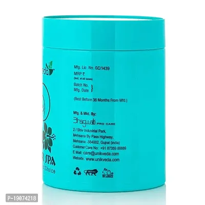 Unikveda Repair Hair Spa With Hibiscus n Heena Extracts For Restoring Shine n Smoothness To Dry, Damaged n Frizzy Hair For Men n Women, 800 Grams-thumb3