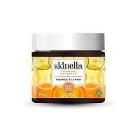 Skinella Vitamin C Day Cream l Reduce Fine Lines, Wrinkles  Sun Protection l Orange Lemon 50g-thumb4