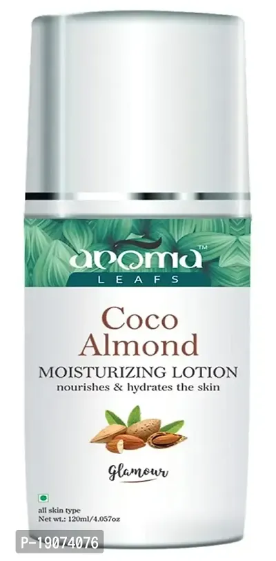 Aroma Leafs Coco Almond Mositurizing Lotion Face Toner for Oily Skin Nourishes  Hydrates Skin Care Lotion For Women  Men -120ML-thumb0