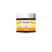 Skinella Vitamin C Night Cream Orange Lemon Normal, Oily, Acne-Prone, Combination Skin | Overnight Repair | 100% Vegan | Paraben Free | 50gm-thumb3