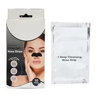 Skincare Charcoal Nose Strips for Men - Blackhead Remover (10 Strips)-thumb3