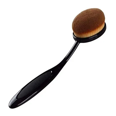 MeeTo Make Up Foundation Powder Concealer Oval Blending Blush Brush - Combo