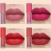 Handaiyan 12Pcs. Velvet Matte Liquid Lipstick Set, Waterproof Long Lasting Quick drying Non-Stick Cup Nude Lip Stain Kit, Up to 24H Wear, Lip Makeup Gift Kit for Women (2.5ml x 12)-thumb3