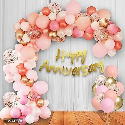 Anniversary Decoration Kit Items Combo 48 Pcs For Combo Pack