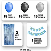 Boys Happy Birthday Balloons Decoration Kit Items 33 Pcs For Birthday Combo Pack-thumb1