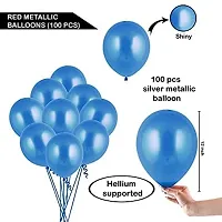 Party Midlinkerz Party Balloons Metallic HD for Birthday / Anniversary / Baby Shower Pack of 100-thumb1