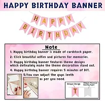 Printed Happy Birthday Decoration Kit Combo - 78 Pcs For Birthday Decor-thumb1