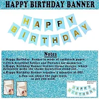 Blue Happy Birthday Decoration Kit Items Combo 54 Pcs For Birthday Combo Pack-thumb2