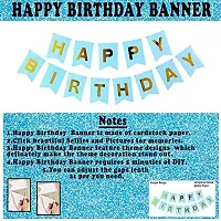 Printed Happy Birthday Decoration Kit Combo - 34 Pcs For Birthday Decor-thumb2